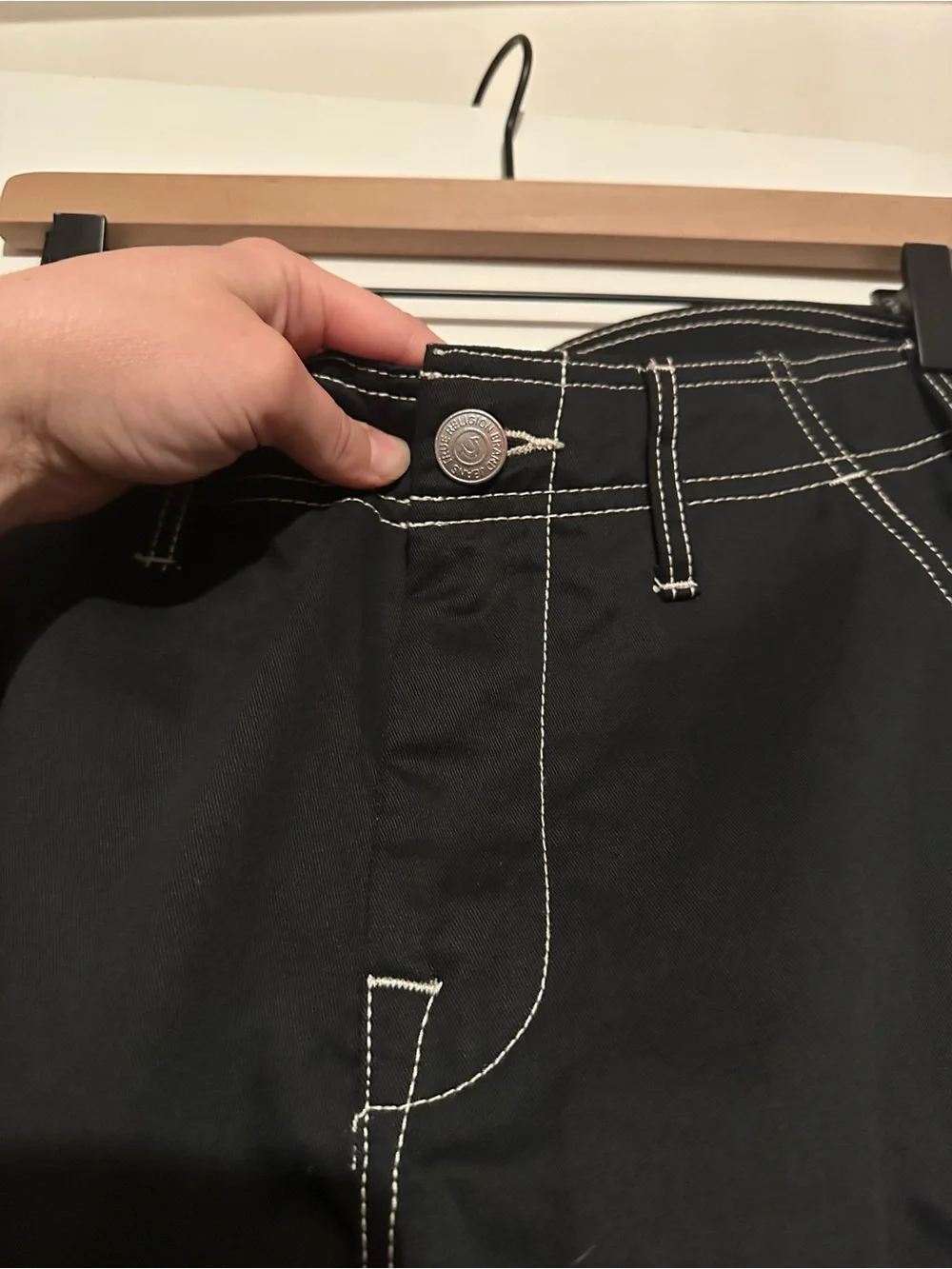 True Religion baggy cargo pants